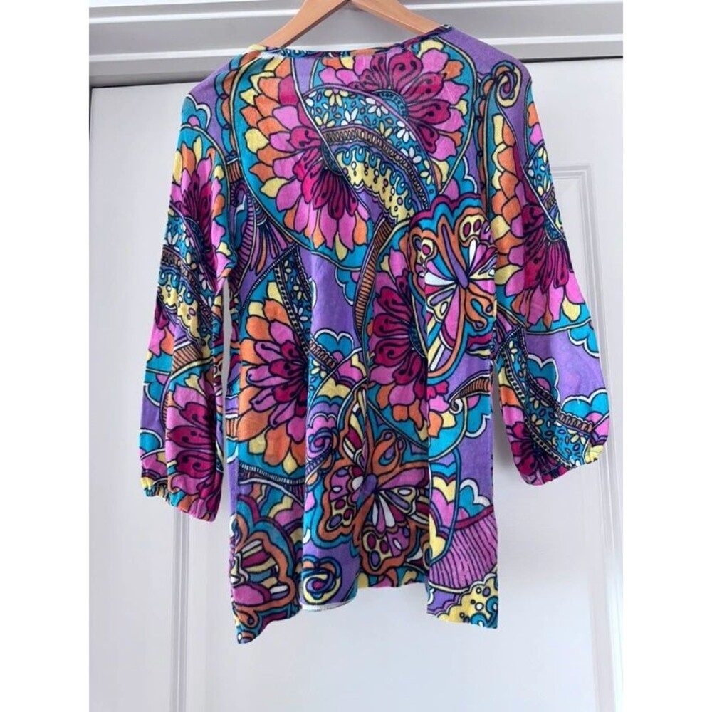 Lilly Pulitzer lightweight 100% cotton sweater - Picture 7 of 7